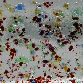 Dekorative Glasarbeit von Glas Lumper