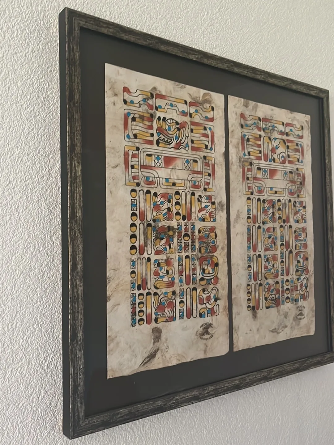Individuell gerahmte Bildarbeit